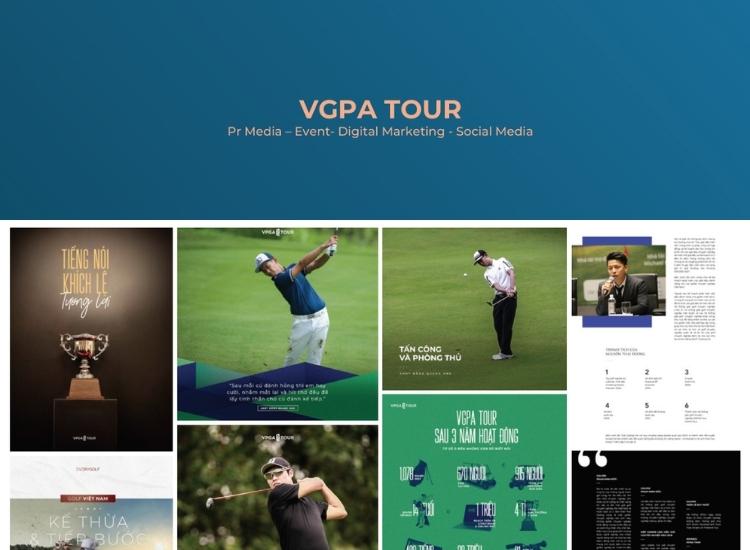 Dự án VGPA TOUR nổi bật của The Golf Concepts