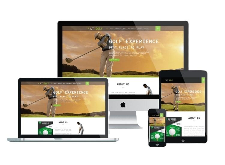 Thiết kế Web Golf đảm bảo Respinsive