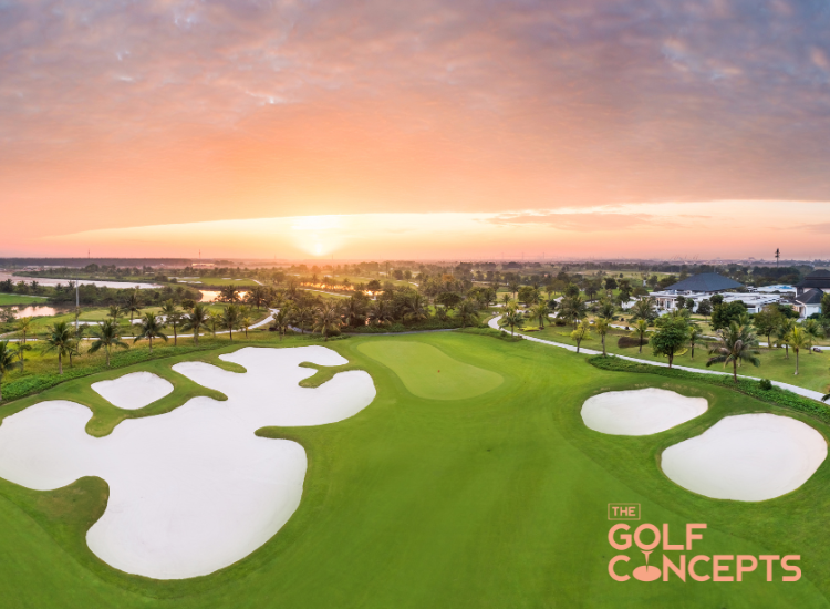 Chụp ảnh cảnh quan sân golf