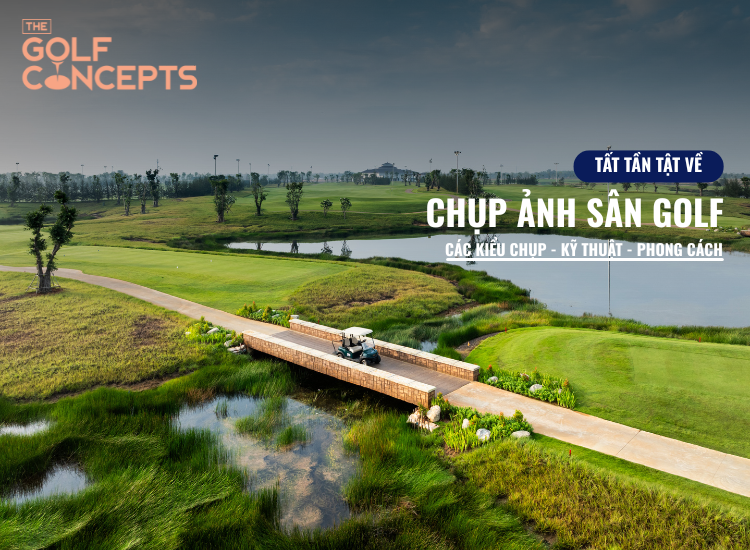 chụp ảnh sân golf