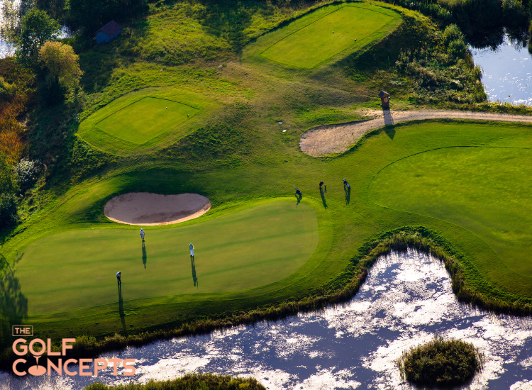 Quy trình triển khai quay video Hole Flyover sân golf tại The Golf Concepts