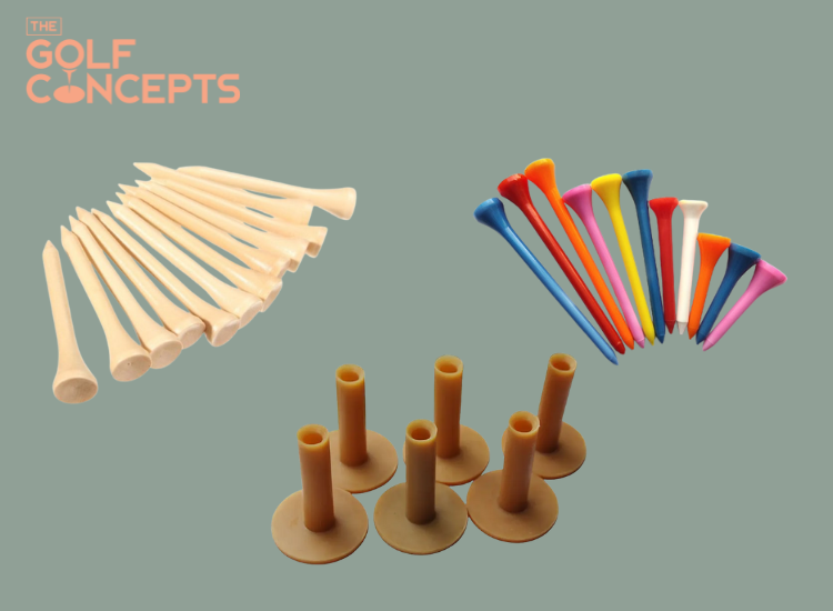Các loại Tee Golf theo chất liệu